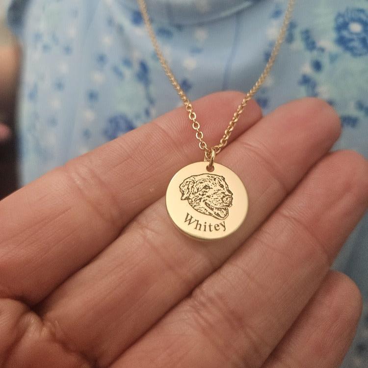 Personalized Pet Face Necklace